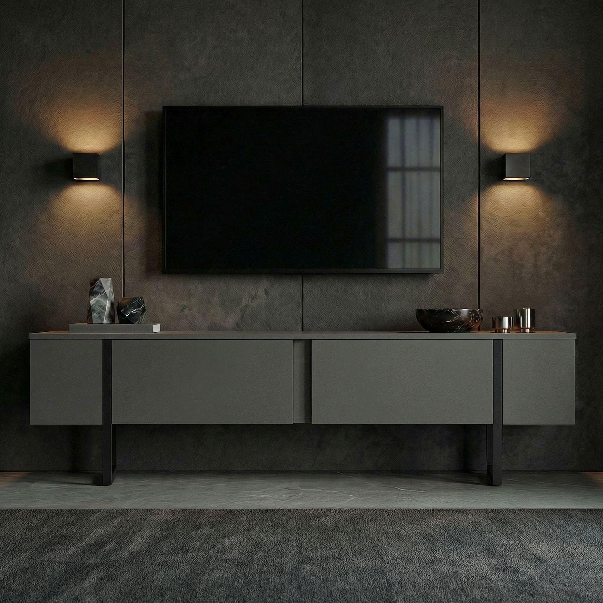 Onera Sideboard Anthrazit Schwarz 2