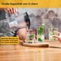 Wasserfilter Glas Kunststoff Transparent 2,7 Liter 7