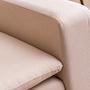 Lungo Sofa 2-Sitzer Creme 7