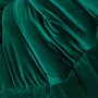 Togo Corner Sofa Velvet Emerald Green 7