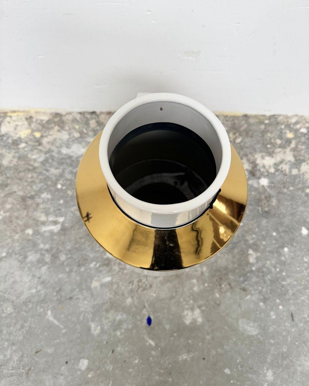 Objekt Vase S Gold 3