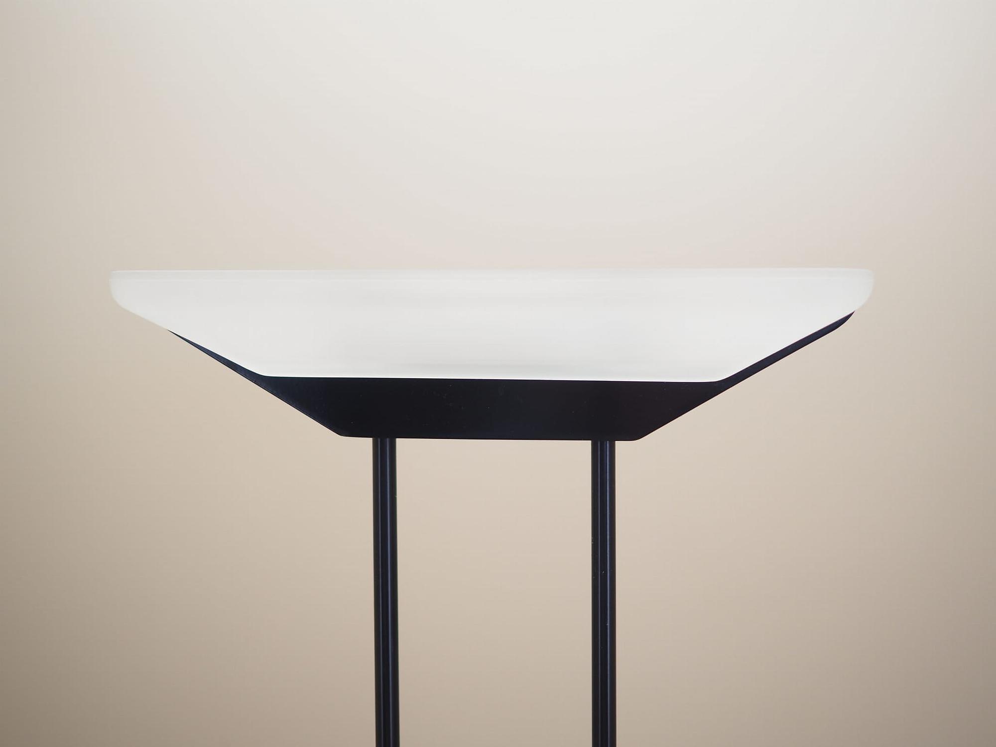 Floor lamp Metal Glass 1970s 3