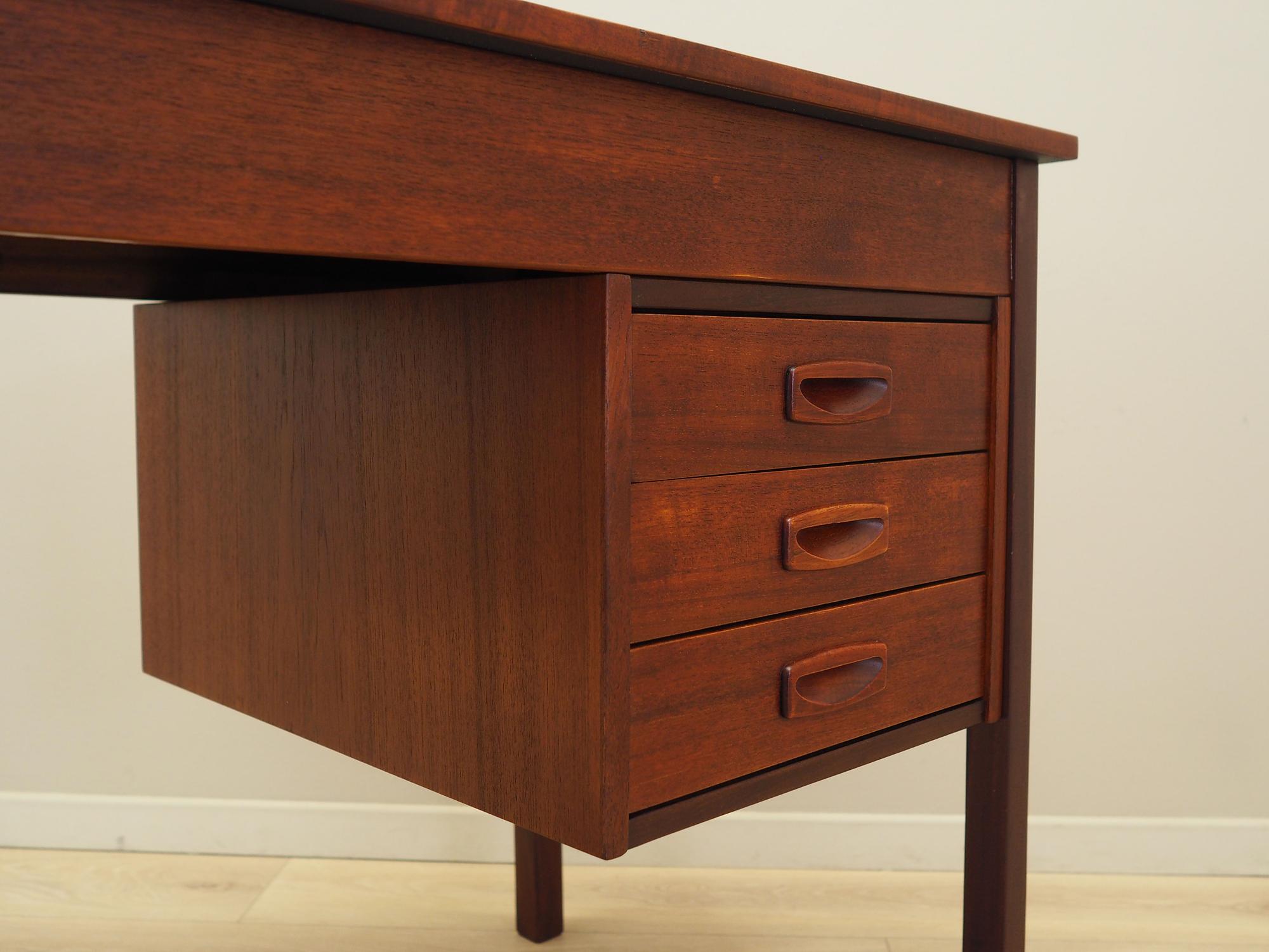 Desk Teak 1970s 12