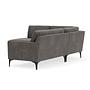 Astha Sofa Récamiere Links Danny Steel Grey 3