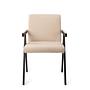 Omuta Dining chair Tan Chevron 3