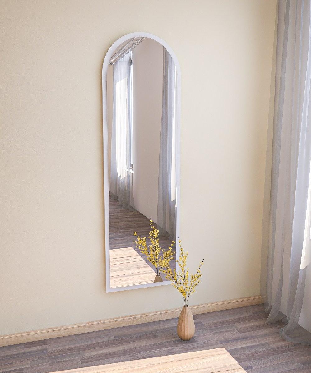 Emma Freestanding mirror White 50cmx 160cm 3
