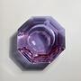 Vintage Ashtray Alexandrite Glass 1970s 5