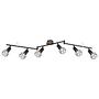 Ceiling light Xara X 6-light iron 1