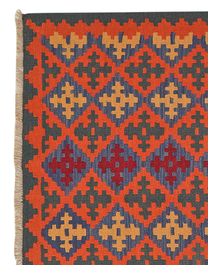 Kilim Gashgai Teppich Mehrfarbig 1