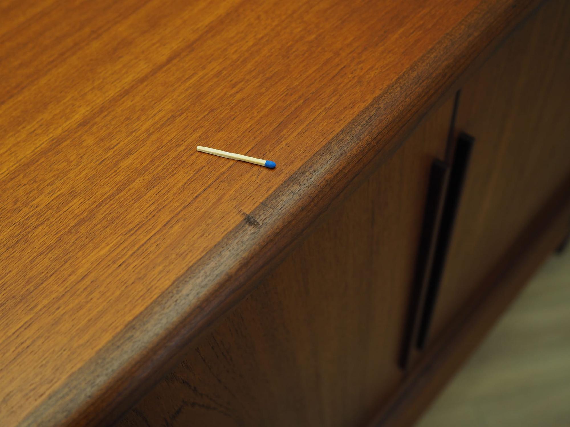 Highboard Wood Brown 1960s 11