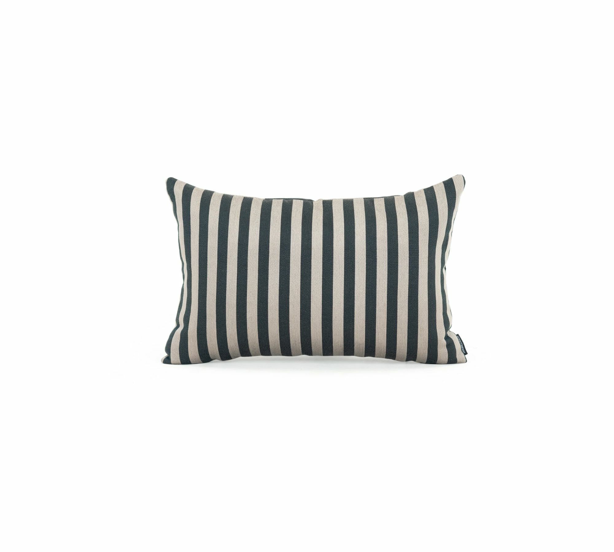 Luna Kissen Straight Latte Black 40 x 60 cm 0