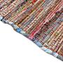 Kelim Läufer Chindi Baumwolle Orange 75x200cm 4