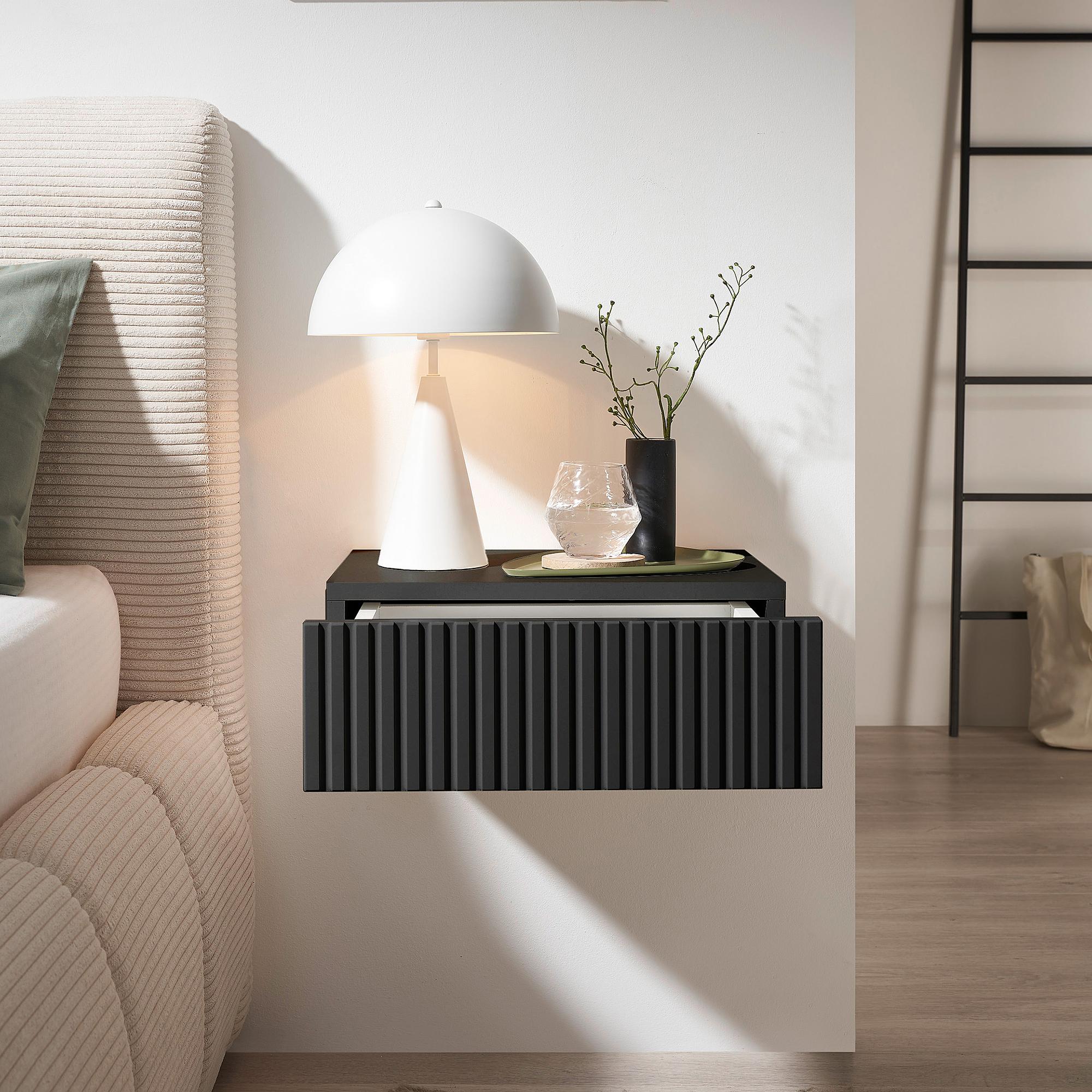 Narella Hänge-Nachtkommode Graphit 4