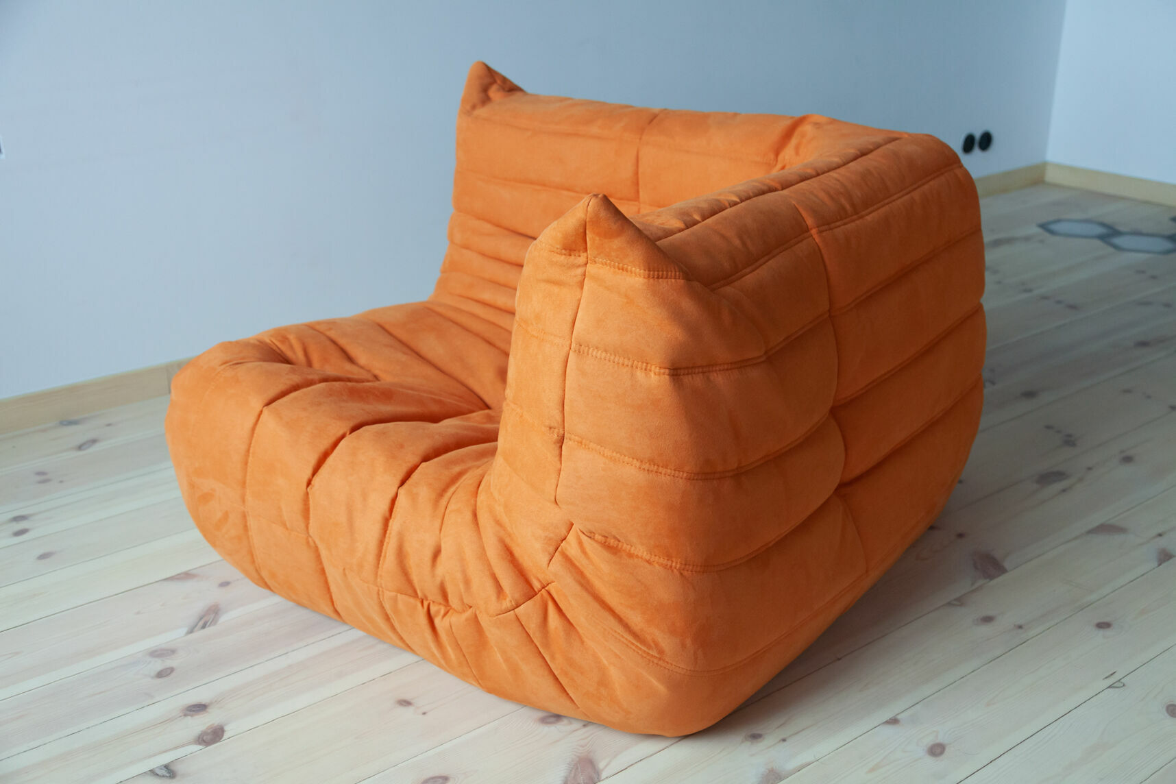 Togo Lounge Set 2-tlg. Textil Orange 2