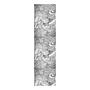 Marbled Läufer Silber 60 x 230 cm 2