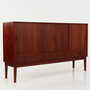 Highboard Teak Brown 1970s 3