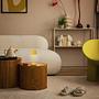 Riffle Type A Cordless Table Lamp Aluminum Yellow 4