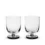 Puck Water glass 2-piece set Transparent 0