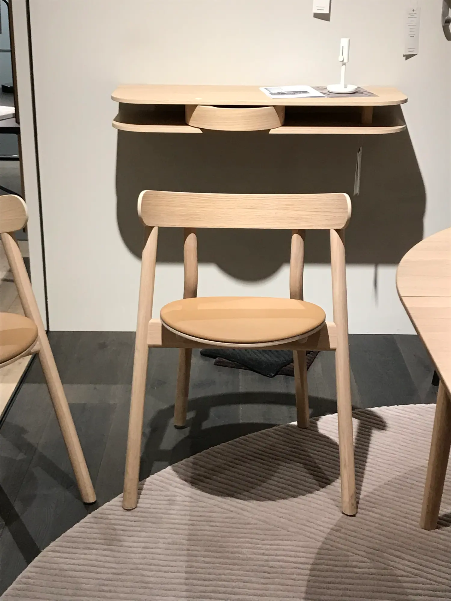 2x Oaki Esszimmerstuhl Set Holz Braun 2