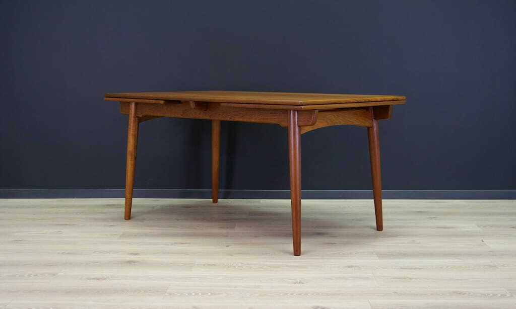 AT-312 Table Wood Brown 1960s 3