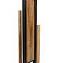 Rivalta Toilet Brush Set Steel Acacia Brown 1