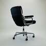 ES 104 Eames Lobby Chair Leder Schwarz 5