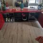 Sheraton Sideboard by Acerbis & Stoppino Red 4