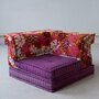 Vintage Hans Hopfer Mah Jong Modulares Sofa Mehrfarbig 8-tlg 3