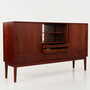 Highboard Teak Brown 1970s 4
