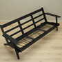 Sofa Textile Wood Black 1960s 6
