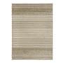 Elton Stripe Kurzflorteppich Beige 80 x 160 cm 1