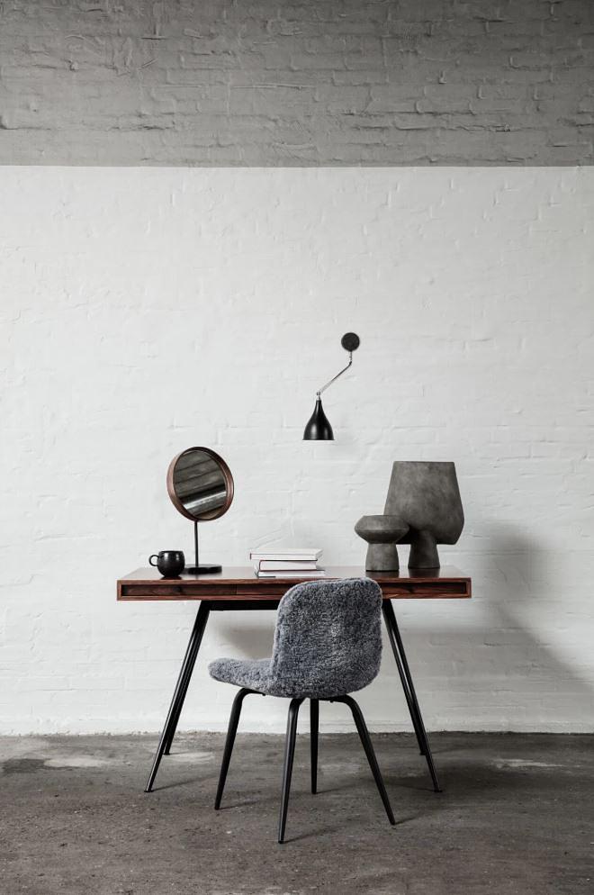 Le Six Single Arm Wandleuchte Schwarz 1