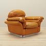 Sessel Leder Braun 1960er Jahre 8