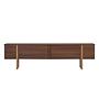 Onera Sideboard Walnut Effect Gold 7