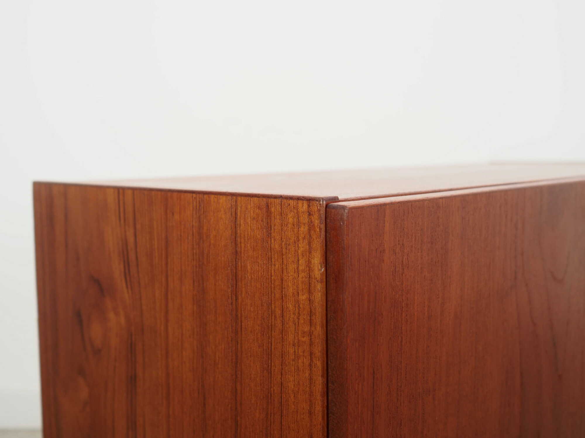 Vintage cabinet Teak brown 1970s 6