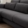 Lily Ecksofa Links Grau 4