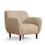 Napoli Armchair Cappuccino Brown 0