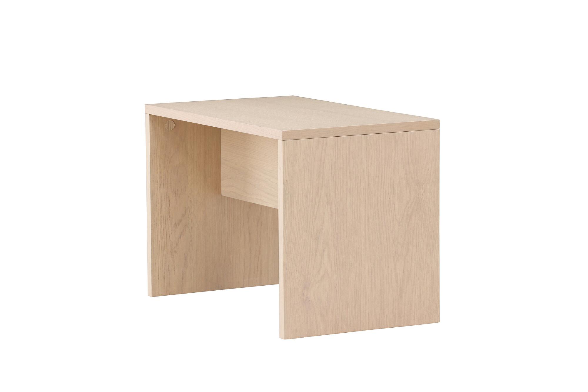 Juni Side table Veneer Whitewash 2