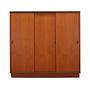 Teak-Schrank Braun 1960er Jahre 0