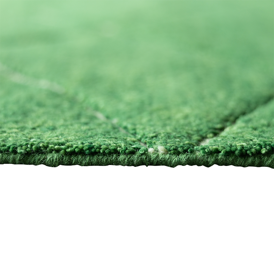 Rug HKLIVING Handmade Wool Green 3