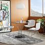 Bertoia Stuhl Chrom Gelb 6