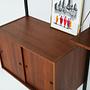 Wall shelf Teak wood 1960s 10