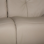 Sofa 2-Sitzer Leder Grau 2