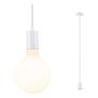 Ravi Pendant Light Aluminium White 1-light 3