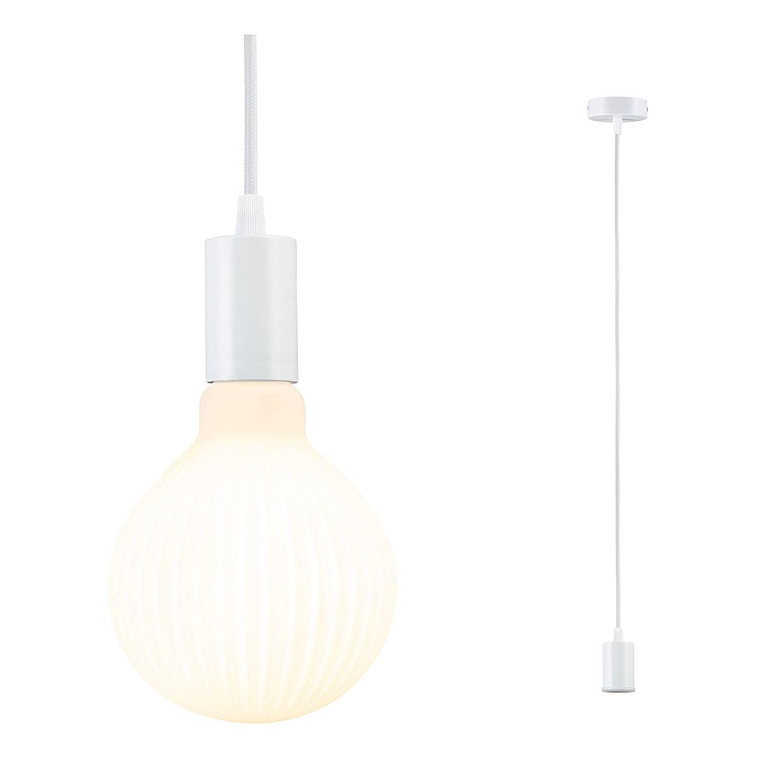Ravi Pendant Light Aluminium White 1-light 3