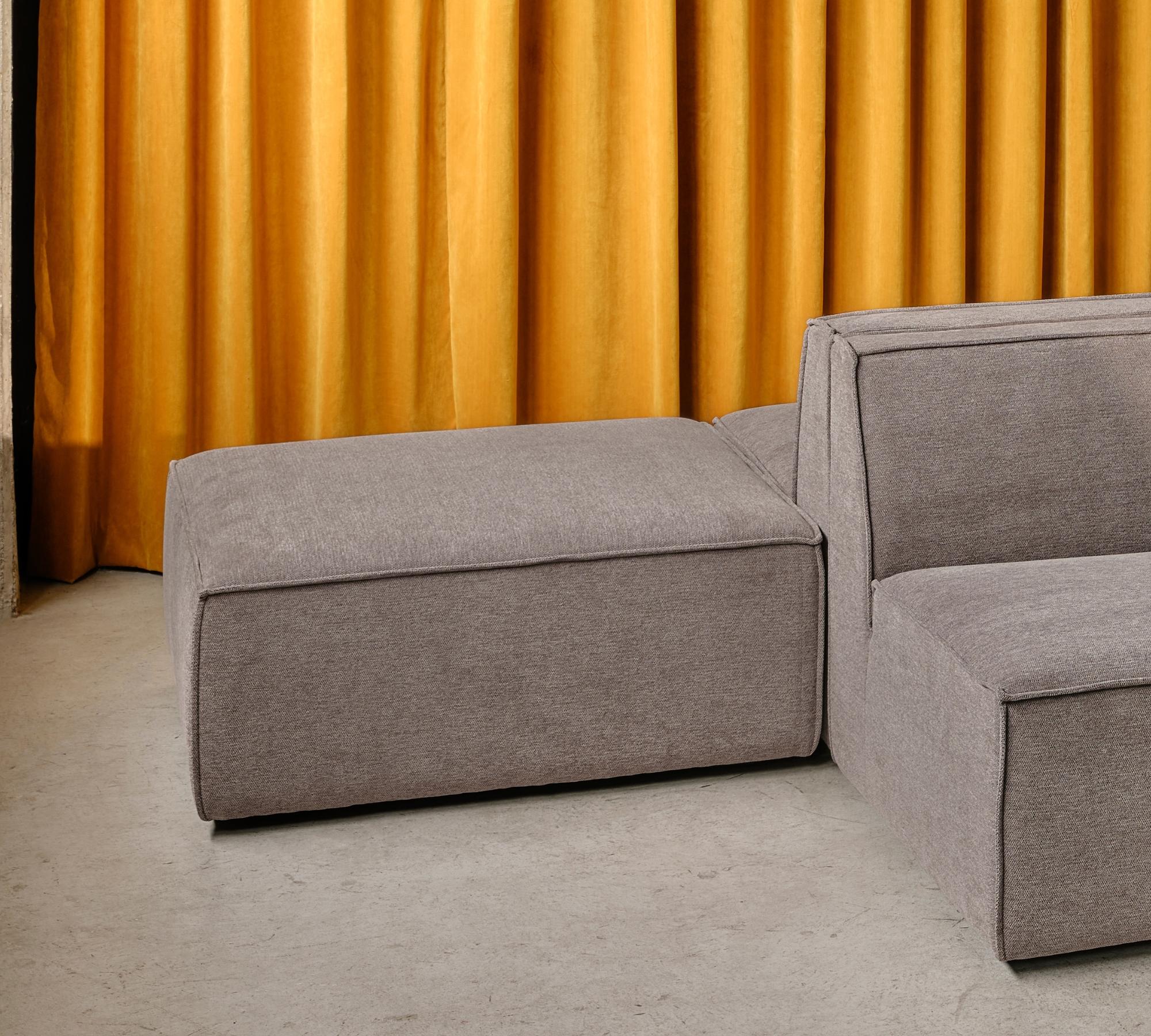 Dane Fußhocker Impression Greige 0