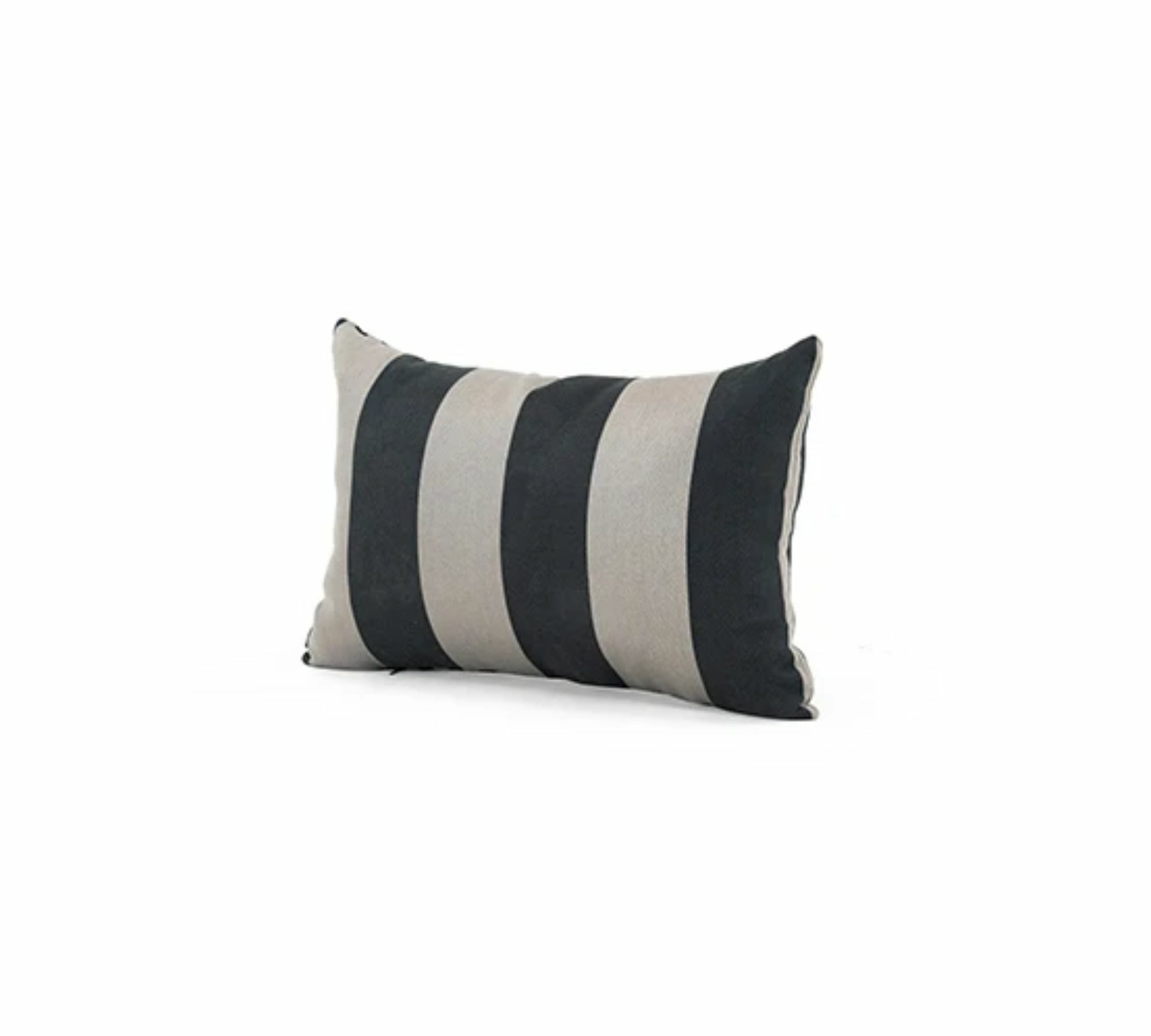 Luna Kissen Straight Latte Black 40 x 60 cm 2