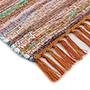 Kelim Läufer Chindi Baumwolle Orange 75x200cm 3