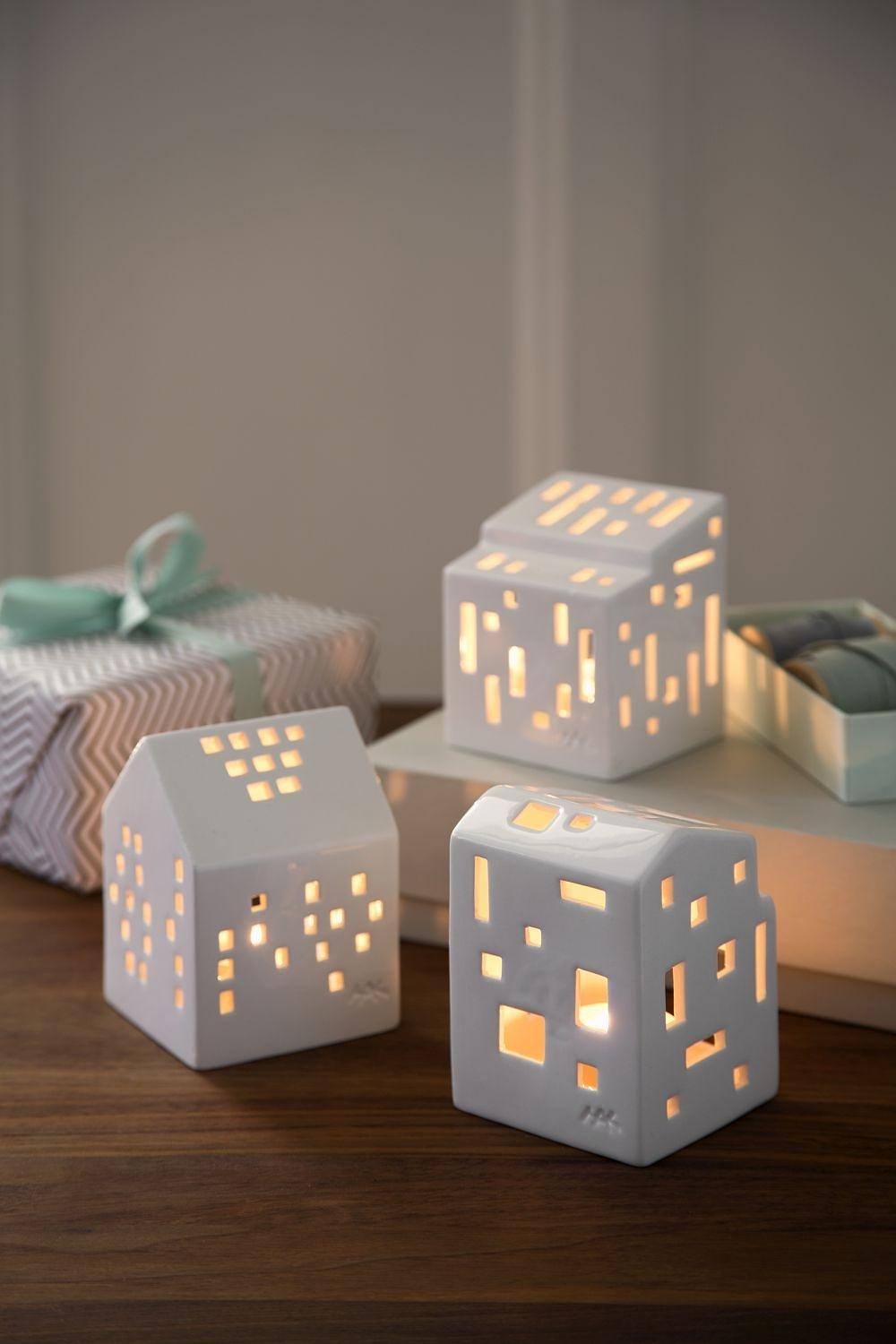 Urbania Light Houses Ceramic White 8