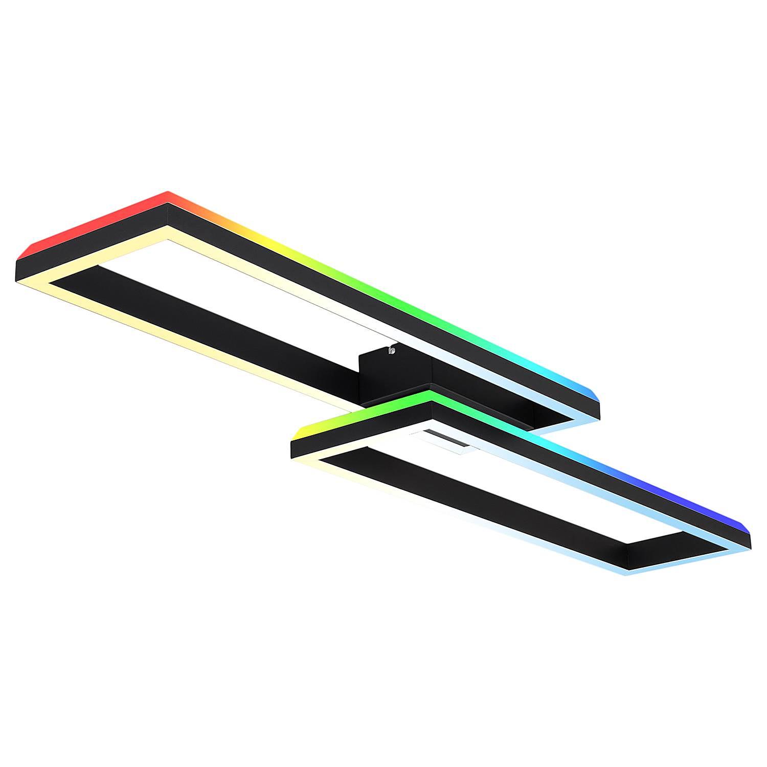 LED-Deckenleuchte Frame Back V Nylon / Eisen 2-flammig 1